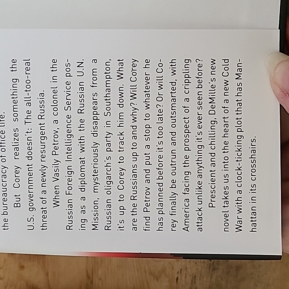 Radiant Angel by Nelson Demille Novel Hardcover - Picture 7 of 7